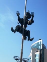 Skulptur von Baba Jaga, Haskovo