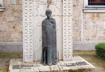 Un monumento dedicado a las víctimas de genocidio, Burgas