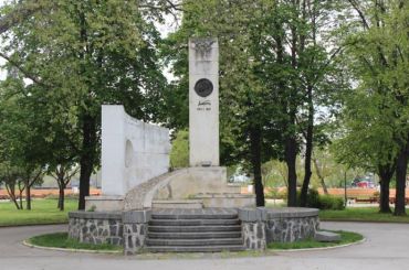 Das Denkmal für Aleko Konstantinov, Pazardzhik