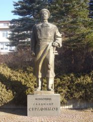 Denkmal für Oberst Vladimir Serafimovo, Smolyan