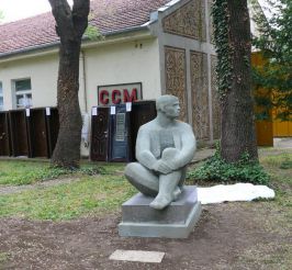 Statue d`un éternel étudiant, Ruse