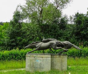 Statue de chevaux, la chaudière