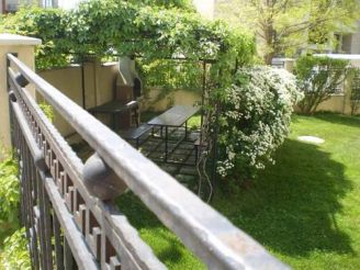 One-Bedroom Apartment with Balcony and Pool View